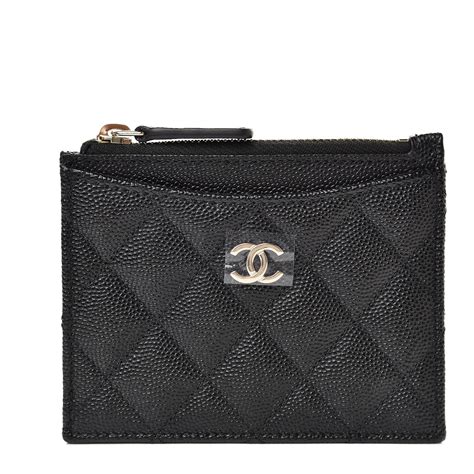 chanel mens money clip|chanel card holder with zipper.